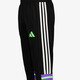 F50 TR PNT kinder trainingsbroek zwart paars