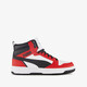 Rebound V6 Mid jongens sneakers rood zwart