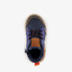 Hoge jongens sneakers blauw oranje