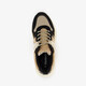 Dames dad sneakers met teddy detail