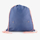 Meisjes gymtas blauw