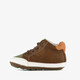 Leren babyschoenen groen bruin