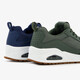 Uno - Fastime heren sneakers groen