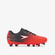 FG kinder voetbalschoenen zwart rood