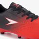 FG kinder voetbalschoenen zwart rood