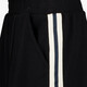 Dames sweatshort zwart blauw
