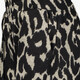 Dames wide leg broek met luipaardprint