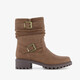 TwoDay dames biker boots cognac bruin
