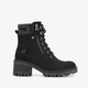 Blue box dames veterboots zwart