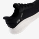 Slip-ins: Bob Squad dames sneakers zwart wit
