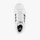 Grand Court Base 2.0 dames sneakers wit zwart