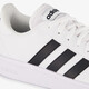 Grand Court Base 2.0 dames sneakers wit zwart