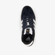 VL Court 3.0 leren dames sneakers zwart wit