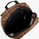 Phase AOP rugzak met panterprint bruin 29 liter