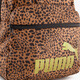 Phase AOP rugzak met panterprint bruin 29 liter