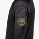 Heren voetbal pully met print zwart