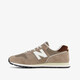 373 leren heren sneakers beige