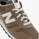 373 leren heren sneakers beige
