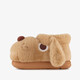 Pantoffels hond beige