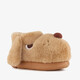 Pantoffels hond beige