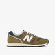 373 leren heren sneakers groen