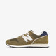 373 leren heren sneakers groen