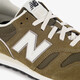 373 leren heren sneakers groen