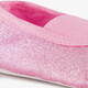 Meisjes balletschoenen met glitters roze