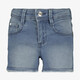 Meisjes denim short medium blauw