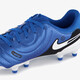 Legend 10 Academy MG kinder voetbalschoenen blauw wit