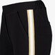 Dames pantalon met strepen zwart