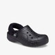 Baya Lined Fuzz Strap dames klompen zwart