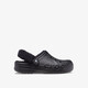 Baya Lined Fuzz Strap dames klompen zwart