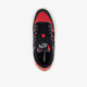 Rapid Court Low jongens sneakers rood zwart