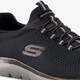 Summits heren sneakers wide fit zwart