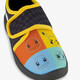 Kinder pantoffels zwart geel