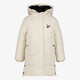 Lange winterjas gewatteerd lichtbeige