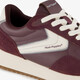 Dames sneakers bordeauxrood