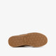 Dames sneakers met plateauzool en panterprint bruin