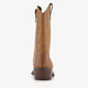 Leren meisjes cowboylaarsjes cognac