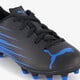 Attacanto II IT MG kinder voetbalschoenen zwart blauw