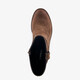 Dames boots met hak bruin