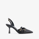 Dames pumps met stilettohakken zwart