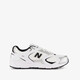 408 dames sneakers wit zwart