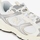 408 dames sneakers wit zilver