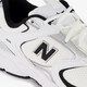 408 dames sneakers wit zwart