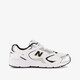 408 heren sneakers wit zilver