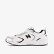 408 heren sneakers wit zilver