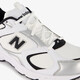 408 heren sneakers wit zilver