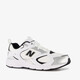 408 heren sneakers wit zilver